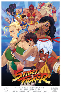 2025 STREET FIGHTER & FRIENDS SWIMSUIT SPECIAL #1 CVR C TOVIO ROGERS VAR (Special Order)
