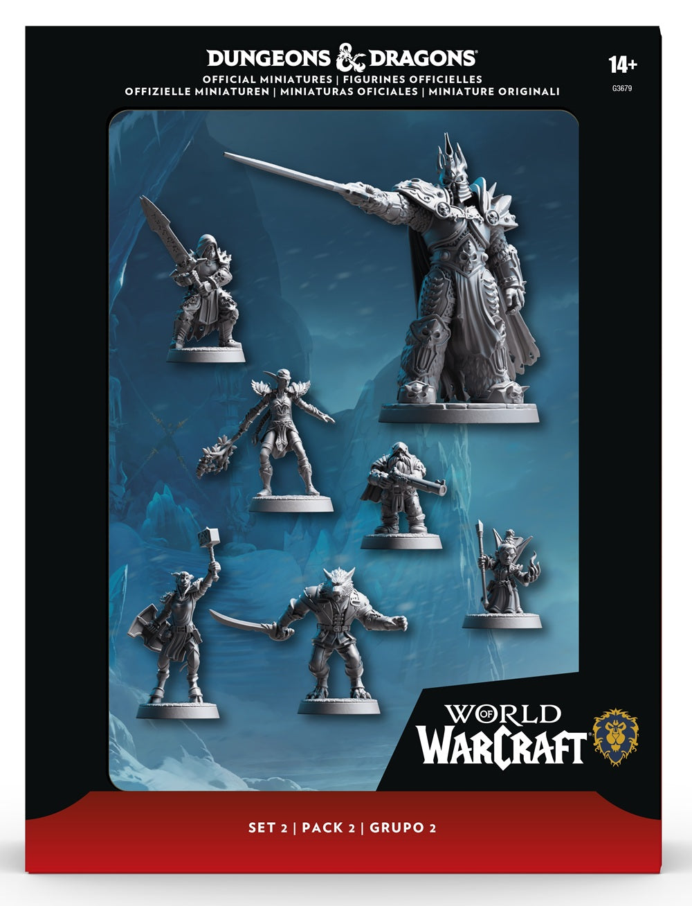 DND RPG MINIS WORLD OF WARCRAFT ALLIANCE PACK (Pre-Order)