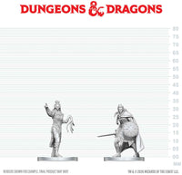 DND UNPAINTED MINIS WV29 DROW ELITE WARRIOR & DROW PRIESTESS OF LOLTH (Special Order)