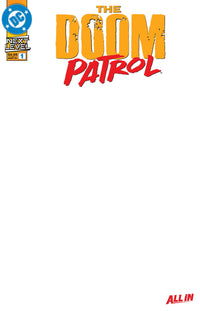 THE DOOM PATROL #1 BLANK (Special Order)