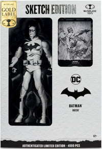 DC MULTIVERSE 7" - BATMAN HUSH (SKETCH EDITION) (GOLD LABEL) (Special Order)