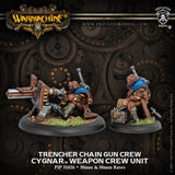 CYGNAR TRENCHER CHAIN GUN WEAPON CREW BLISTER (Special Order)