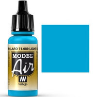 VALLEJO: MODEL AIR LIGHT SEA BLUE (17ML) (Special Order)