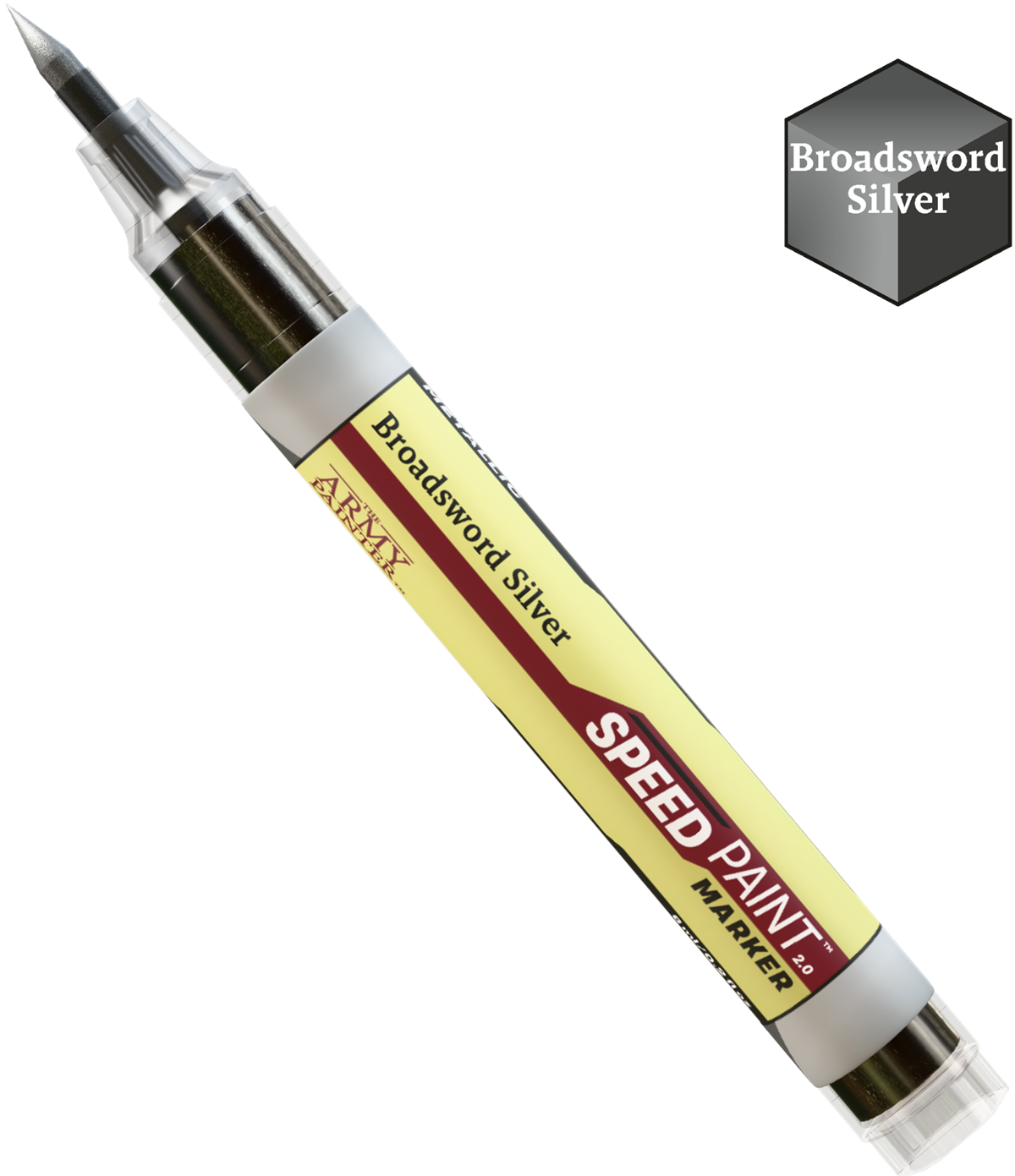 SPEEDPAINT MARKER BROADSWORD SILVER (Pre-Order)