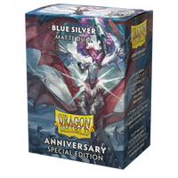 Dragon Shield Sleeves Anniversary Special Edition Blue, Silver