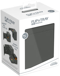 UG FLIP N TRAY DECK CASE MONOCOLOR GREY 133+ (Special Order)