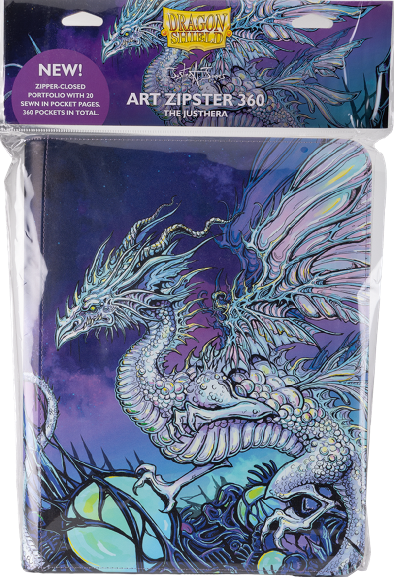 DRAGON SHIELD ART ZIPSTER 360 ALBUM THE JUSTHERA (Pre-Order)