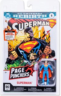 DC DIRECT COMIC W/ FIG WV1 - SUPERMAN (REBIRTH) (Special Order)