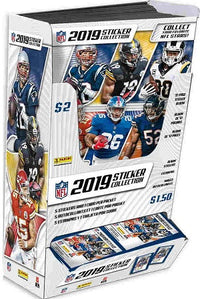 PANINI NFL STICKER COMBO DISPLAY 2019 (Special Order)