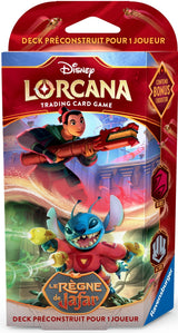 DISNEY LORCANA FRENCH SET 8 REIGN OF JAFAR STARTER ASSORTMENT (Special Order)