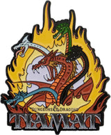 DND: THE CARTOON 40TH ANNIVERSARY TIAMAT PIN BADGE (Special Order)