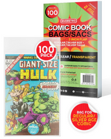 ER REGULAR/SILVER AGE COMIC BAGS 100CT (Special Order)