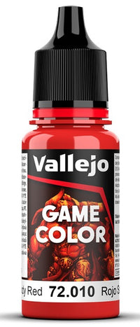 VALLEJO: GAME COLOR BLOODY RED 18ML (Special Order)