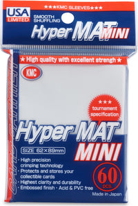 KMC MINI HYPER MATTE WHITE 60CT (Special Order)