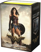 DRAGON SHIELD SLEEVES MATTE JL WONDER WOMAN 100CT (Special Order)