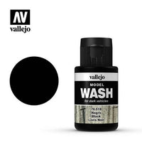 VALLEJO: MODEL WASH BLACK (35ML) (Special Order)