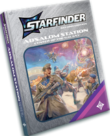 STARFINDER ABSALOM STATION: CENTER OF THE GALAXY HC SKETCH COVER (Special Order)