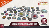 DUNGEONS AND LASERS SCENIC URBAN BASES SET (Special Order)