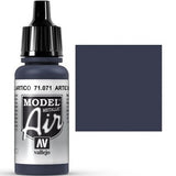 VALLEJO: MODEL AIR ARTIC BLUE METALLIC (17ML) (Special Order)