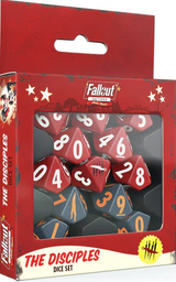 FALLOUT FACTIONS DICE SET THE DISCIPLES (Special Order)