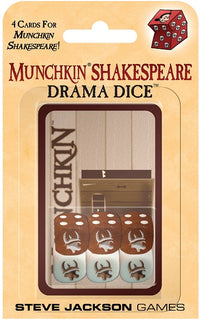 MUNCHKIN SHAKESPEARE DRAMA DICE (Special Order)