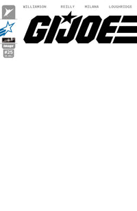 GI JOE #25 CVR G JOE BLANK SKETCH VARIANT (Special Order)
