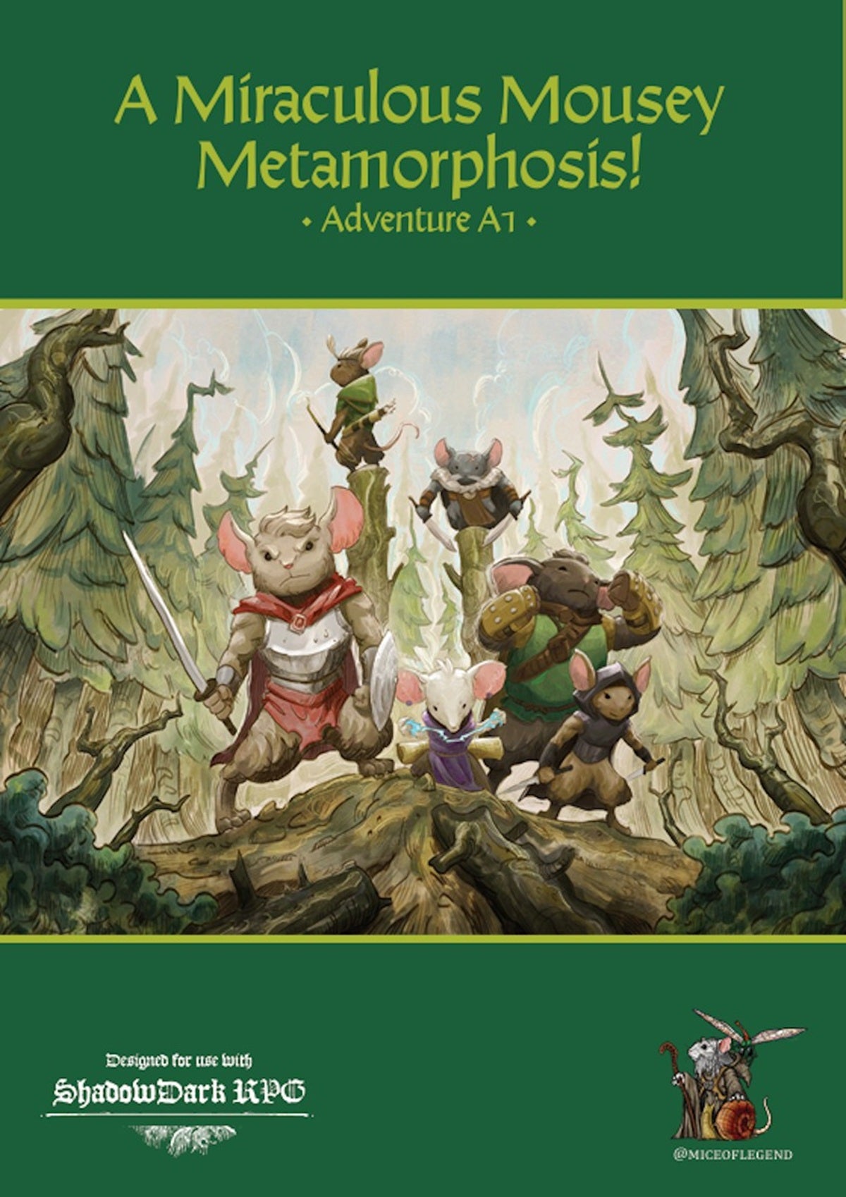 MICE OF LEGEND: ADVENTURE A1 - A MIRACULOUS MOUSY METAMORPHOSIS! (Pre-Order)