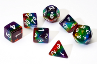 SD TRANSLUCENT RAINBOW RESIN 7-DIE SET (Special Order)