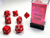 OPAQUE 7-DIE SET RED/WHITE (Special Order)