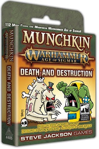 MUNCHKIN WARHAMMER AOS DEATH AND DESTRUCTION (Special Order)
