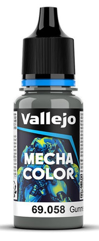 VALLEJO: MECHA COLOR METALLIC GUNMETAL (17ML) (Special Order)