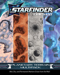 STARFINDER FLIP-MAT PLANETARY TERRAIN MULTI-PACK (Special Order)