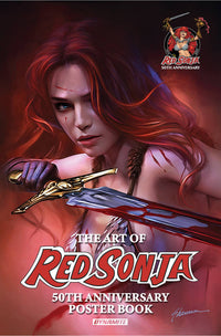 RED SONJA 50TH ANN POSTER BOOK SC (Special Order)