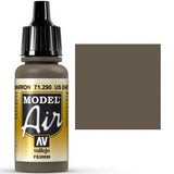 VALLEJO: MODEL AIR US EARTH BROWN (17ML) (Special Order)