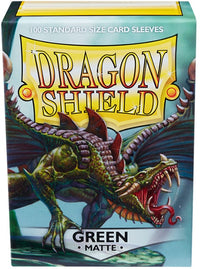 DRAGON SHIELD SLEEVES GREEN 100CT (Special Order)
