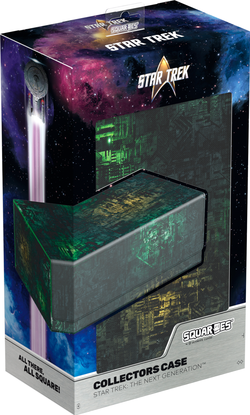 SQUAROES STAR TREK: THE NEXT GENERATION WV1 COLLECTOR'S CASE BORG CUBE (Pre-Order)