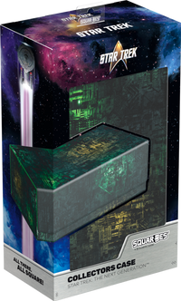 SQUAROES STAR TREK: THE NEXT GENERATION WV1 COLLECTOR'S CASE BORG CUBE (Pre-Order)