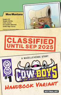 WILD WEST C.O.W.-BOYS OF MOO MESA #1 CVR D GAVIN SMITH HANDBOOK (Special Order)