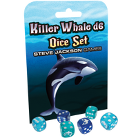 KILLER WHALE D6 DICE SET (Special Order)