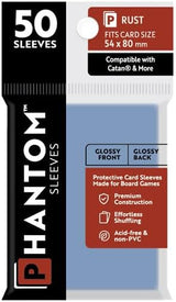 PHANTOM SLEEVES GLOSS RUST SIZE (54MM X 80MM) 50CT (Special Order)
