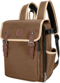 AP ENHANCE DESIGNER EDITION COMPACT TRADING CARD BACKPACK TAN (Special Order)
