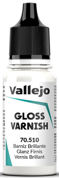 VALLEJO: AUXILIARY PERMANENT GLOSS VARNISH (17ML) (Special Order)