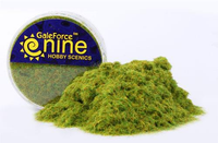 HOBBY ROUND: GREEN STATIC GRASS (Special Order)
