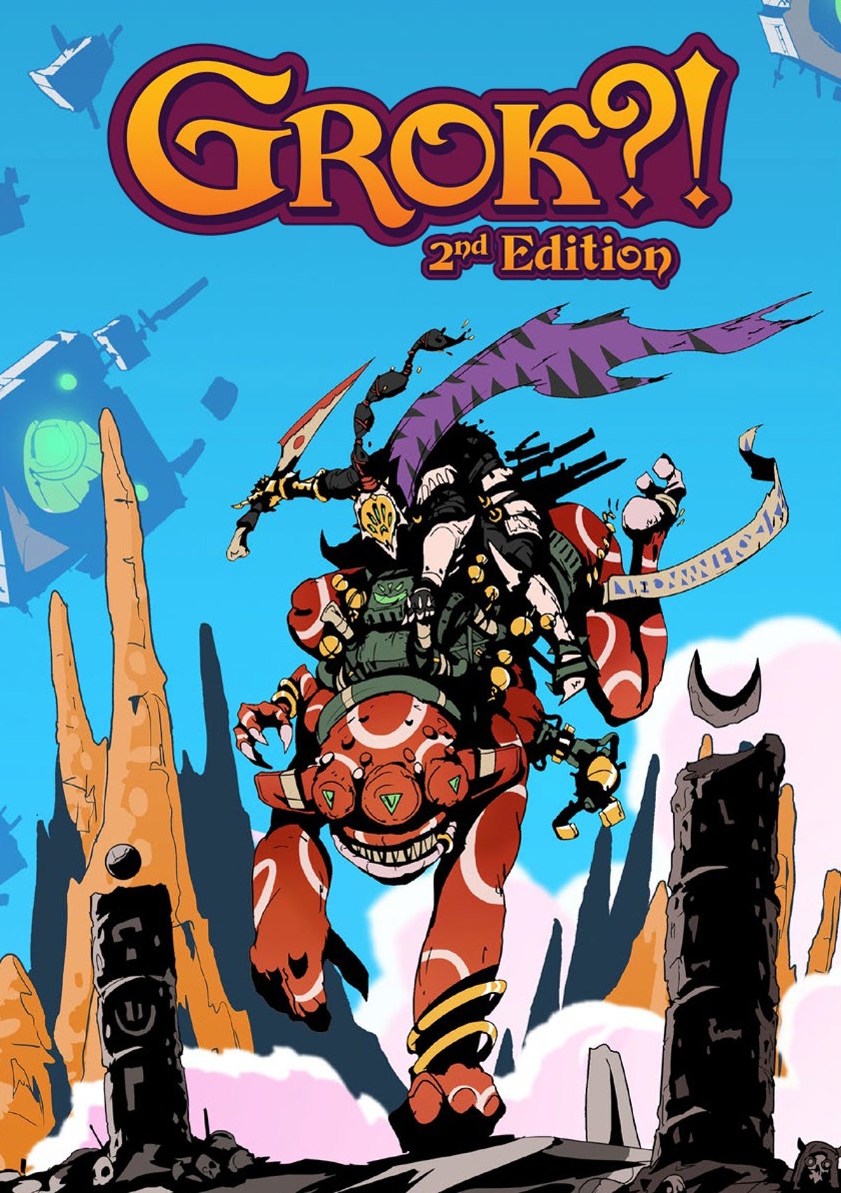 GROK?! 2ND EDITION RULEBOOK HC (Pre-Order)