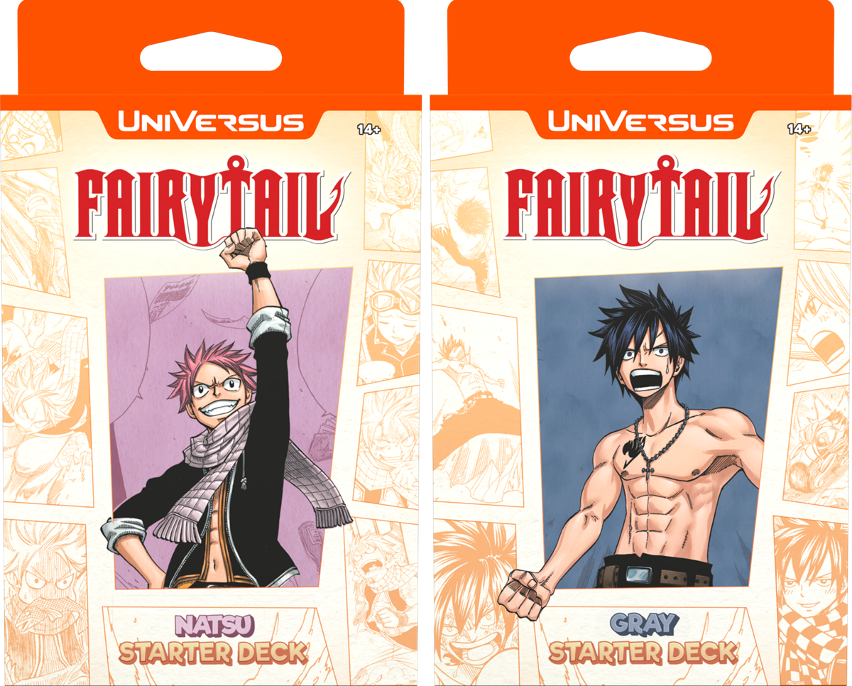 FAIRY TAIL ALL FIRED UP! STARTER DECK 8CT ASSORTED (Pre-Order)