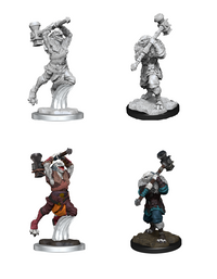 CR UNPAINTED MINIS WV1 RAVENITE HALF-DRAGON FEMALE (Special Order)