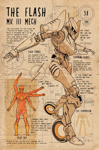 DC MECH #4 (OF 6) CVR B MORA CARD STOCK VAR (Special Order)