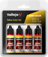 VALLEJO: GAME COLOR SET YELLOW (Special Order)