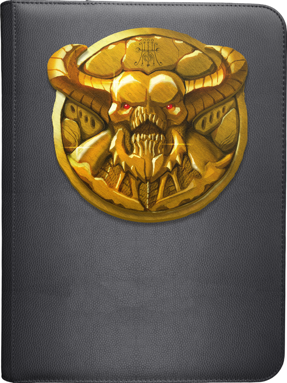 UP ZIP BINDER PRO PREMIUM 9PKT DOOM CREATURES OF HELL DOOM BARON (Pre-Order)