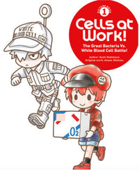 CELLS AT WORK! PICTURE BOOK 1: THE GREAT BACTERIA VS WHITE BLOOD CELL BATTLE! HC (Pre-Order)